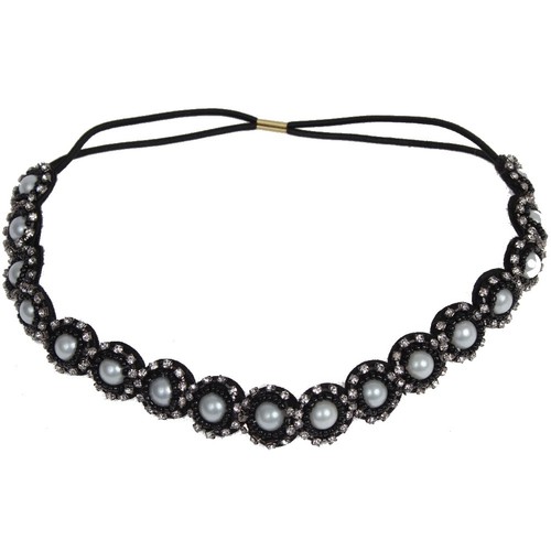 Stirnband strass perlen - stirnband,
