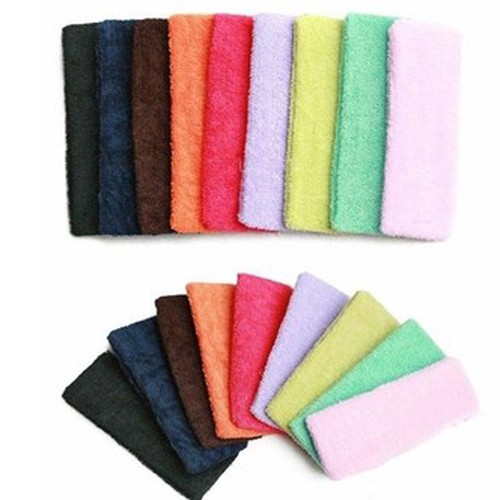Frottee haarband stirnband 5cm - frottee,