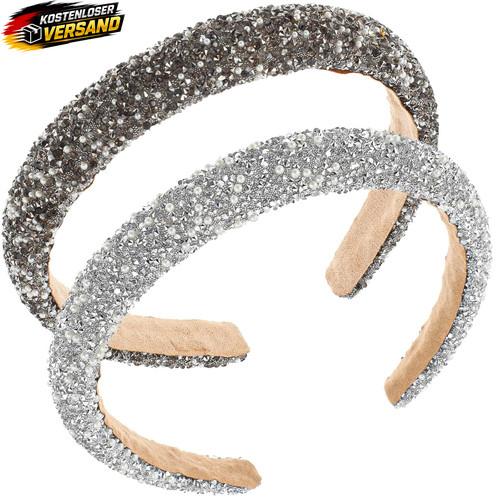 Strass stirnband damen glitzer - strass,