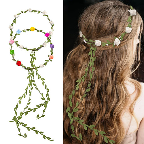 Damen blumenkranz haarschmuck - damen,