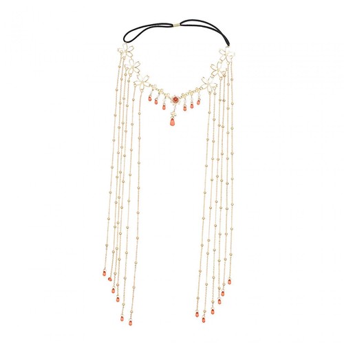 Boho kopf kette - boho, retro